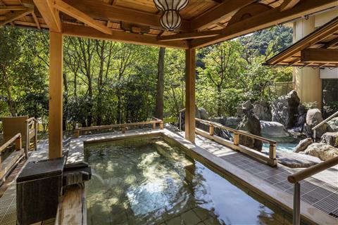 大谷山荘　露天風呂